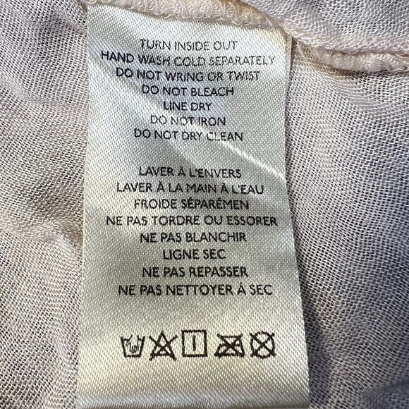 Free People Womens Beige Pennie Floral Ruffle Long Sleeve Mini Dress Size S - Picture 13 of 14